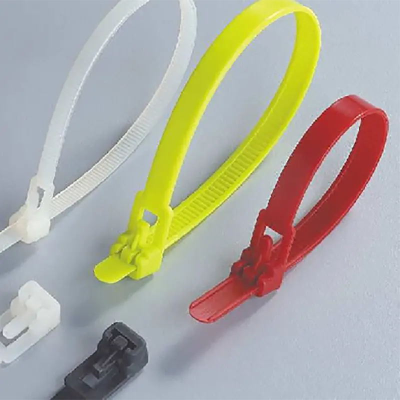 NYLON 66 RELEASABLE CABLE TIE WITH CE CERTIFICATE